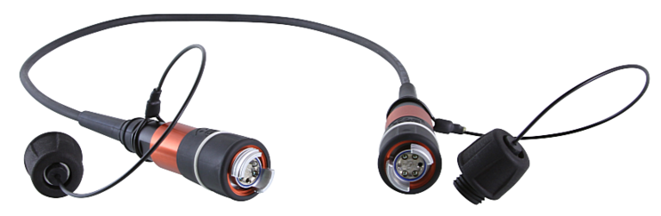 FIBERFOX X-TREME EBC15 4CH Cable - Neutrik
